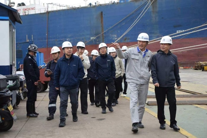 市人大常委会副主任於树波一行赴舟山华丰专题调研